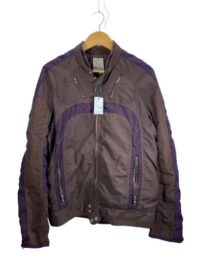 商品画像：multi zip jacket/ナイロンジャケット/L/ナイロン/BRW 1