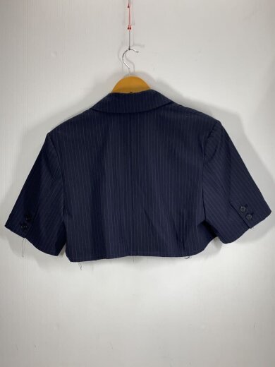 商品画像：Tropical Short Jacket & Tie38/ポリエステル/NVY/ストライプ/27WFJ252128 2