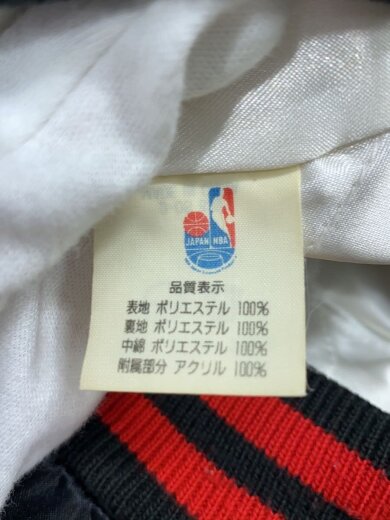 商品画像：CHICAGO BULLS/スタジャン/90S/L/ポリエステル/BLK 4