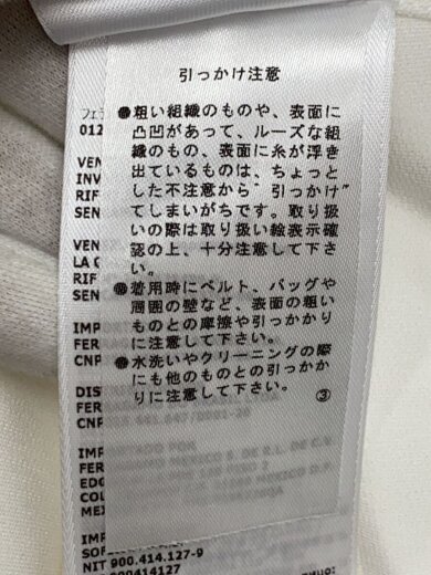 商品画像：Sash Collar Shirt/長袖ブラウス/38/レーヨン/WHT/無地/13 C797 C// 5