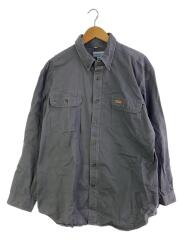 Sandstone Twill Shirt/ジャケット/XL/コットン/GRY/S09-GVL