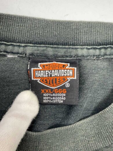 商品画像：Tシャツ/XXL/コットン/BLK 3