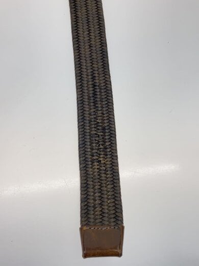 商品画像：ベルト/レザー/BRW/無地/メンズ 3