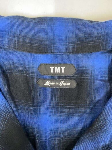 商品画像：RAYON TWILL OMBRE CHECK S/SL SHIRTS/M/レーヨン/マルチカラー/オンブレCK 3