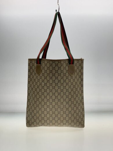 商品画像：OLD/GG柄/トートバッグ/シェリーライン/PVC/BEG/モノグラム// 3