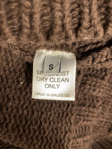 商品画像：ニット・セーター(厚手)/S/--/BRW/無地 4