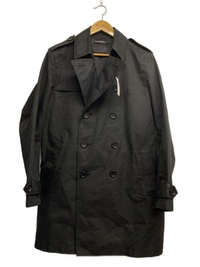 商品画像：トレンチコート/M/コットン/BLK/無地/F85689 1