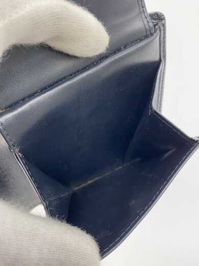 商品画像：2つ折り財布/レザー/NVY/メンズ// 5