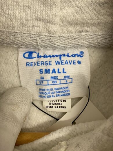 商品画像：パーカー/S/コットン/GRY/CS3051-940 3