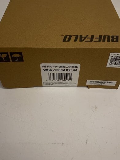 商品画像：Ｗifiルーター/WSR-1500AX2L/N 2