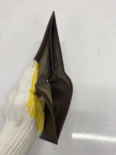 商品画像：2つ折り財布/PVC/BRW/無地/メンズ 6