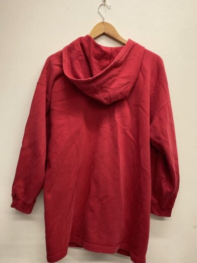 商品画像：ジップパーカー/S/コットン/RED/00183 2