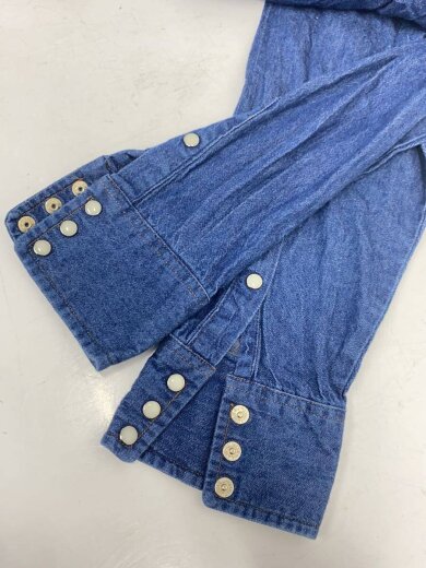 商品画像：長袖デニムシャツ/XL/コットン/IDG// 5