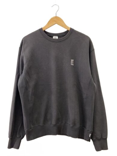 商品画像：HWC EMBROIDERED PIGMENT DYED CREW SWEAT/スウェット/L/コットン/GRY 1