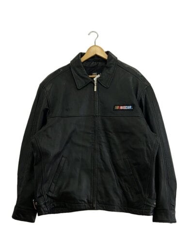商品画像：シングルライダースジャケット/L/レザー/BLK 1