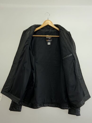 商品画像：シングルライダースジャケット/L/レザー/BLK 3