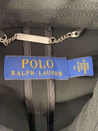 商品画像：トレンチコート/2/ポリエステル/BLK 3