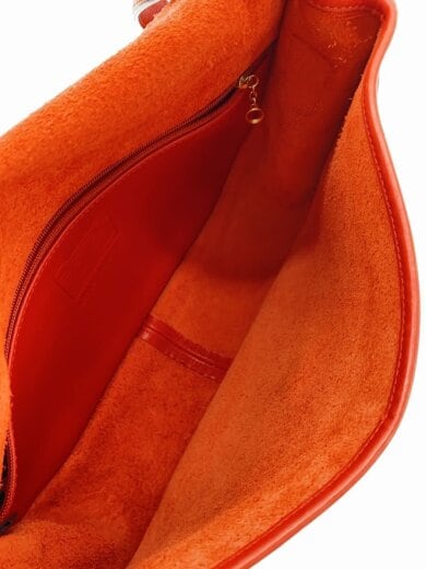 商品画像：ショルダーバッグ/レザー/RED/19703 6