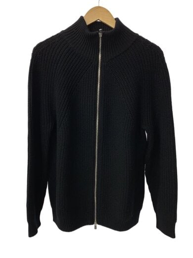 商品画像：ニット・セーター(厚手)/2/ウール/BLK/BN-24FM-039 1