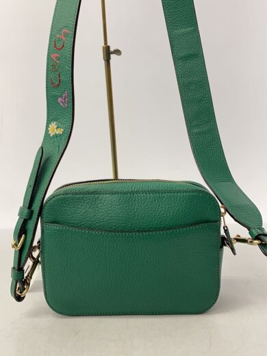 商品画像：ショルダーバッグ/レザー/GRN/C8373 3