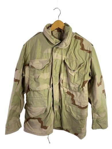 商品画像：U.S.ARMY/80S/ミリタリージャケット/S/コットン/マルチカラー/カモフラ/デザートカモ 1