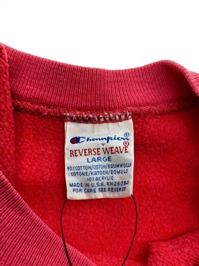 商品画像：90s/REVERSE WEAVE/スウェット/L/コットン/PNK 3