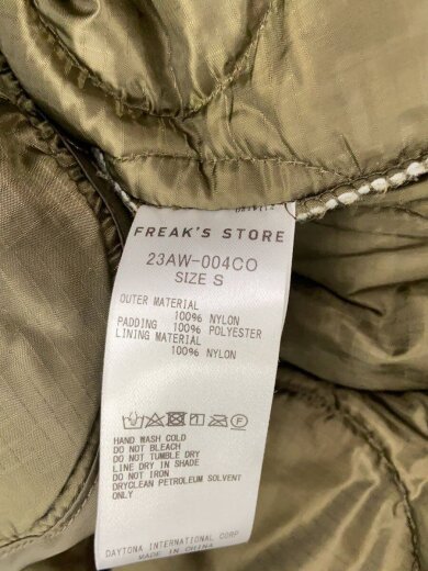 商品画像：ミリタリージャケット/S/ナイロン/KHK/23AW-004CO 3