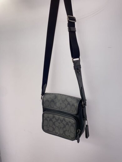 商品画像：ショルダーバッグ/PVC/BLK/C9870 2