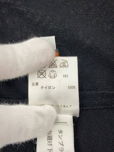 商品画像：長袖カットソー/S/ナイロン/BLK 4