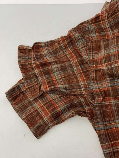 商品画像：半袖シャツ/S/コットン/00s/ポルトガル製/シアサッカー生地 5