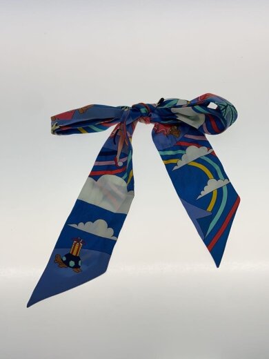 商品画像：ツイリー/シルク/BLU/総柄/レディース/CARRES VOLANTS// 3
