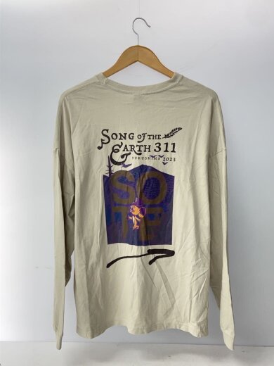 商品画像：長袖Tシャツ/L/コットン/BEG// 2