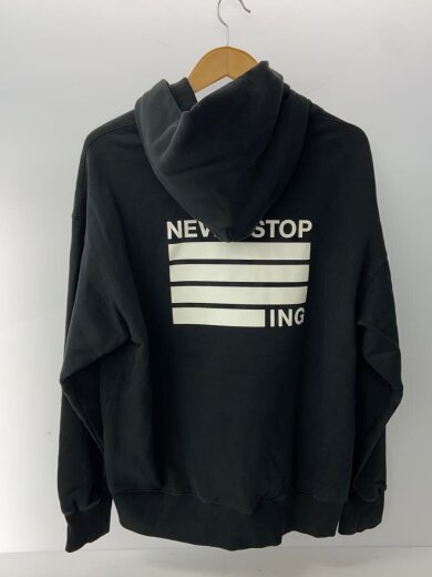 商品画像：NEVER STOP ING HOODIE_ネバーストップ アイエヌジーフーディ/XL/コットン/BLK// 2
