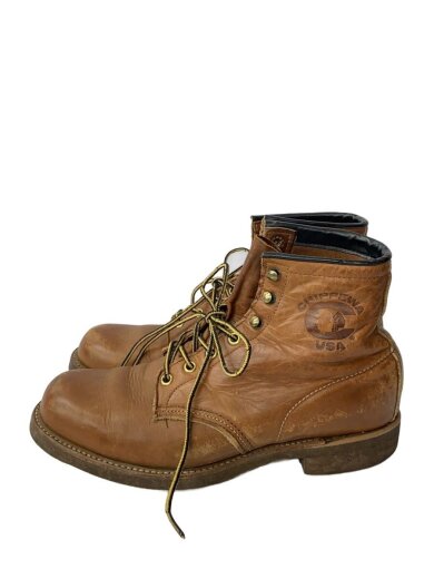 商品画像：レースアップブーツ/US7.5/BRW/レザー/26060 1