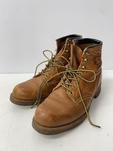 商品画像：レースアップブーツ/US7.5/BRW/レザー/26060 2