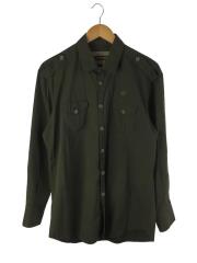 長袖シャツ/52/ポリエステル/KHK/31ST01