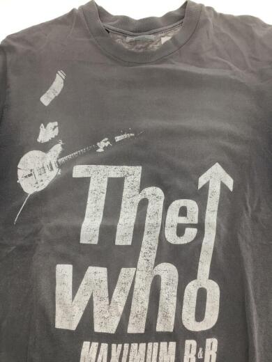 画像：HanesTシャツ/L/コットン/GRY/89年/The who/バンドT/USA製5