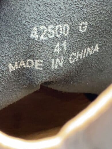 商品画像：ジャーマントレーナー/GERMAN TRAINER/ローカットスニーカー/41/BLK/42500 5