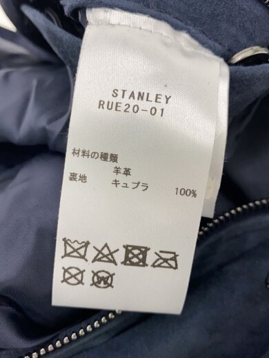 商品画像：レザージャケット・ブルゾン/44/羊革/NVY/RUE20-01 5