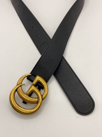 商品画像：ベルト/レザー/BLK/無地/レディース/400593 2