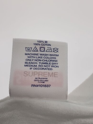 画像：Supreme23FW/NYC Tee/Tシャツ/M/コットン/WHT4