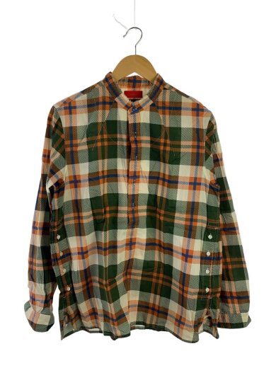 商品画像：長袖シャツ/2/コットン/ORN/チェック/UCP9403/汚れ 1