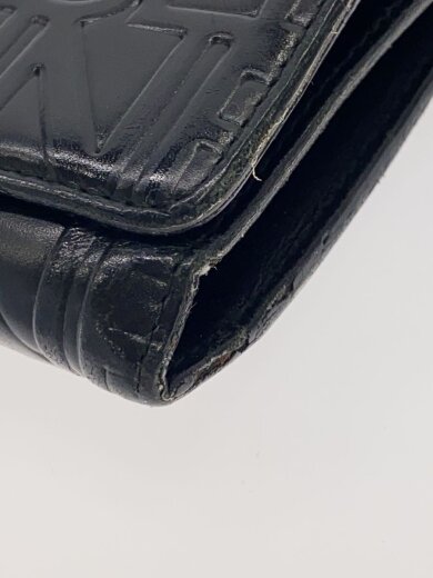 商品画像：長財布/レザー/BLK/総柄/メンズ 8