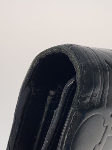 商品画像：長財布/レザー/BLK/総柄/メンズ 9