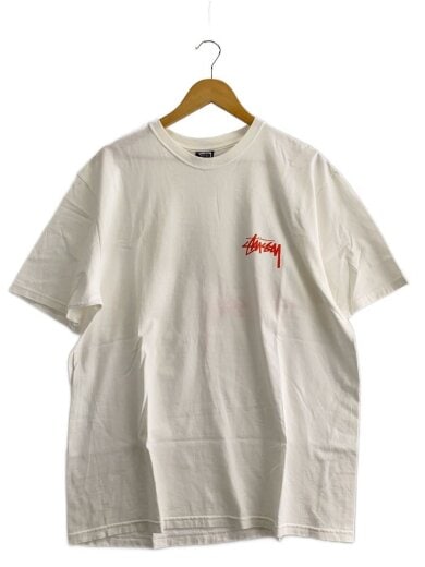 画像：STUSSYSkate Tough Tee/L/コットン/WHT/プリント/23SS//1
