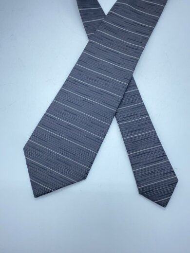 商品画像：ネクタイ/シルク/BLK/ストライプ/メンズ/d-tk8075 2