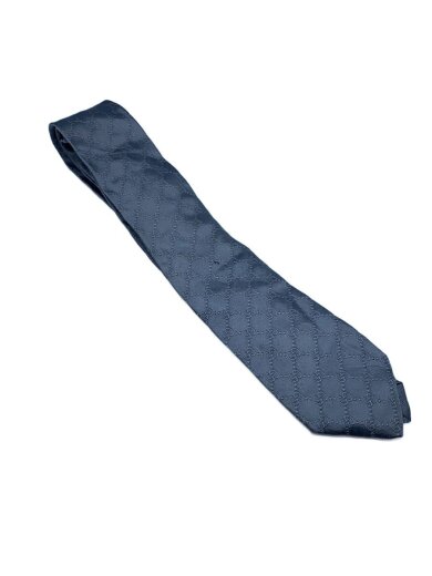 商品画像：ネクタイ/シルク/SLV/総柄/メンズ 1