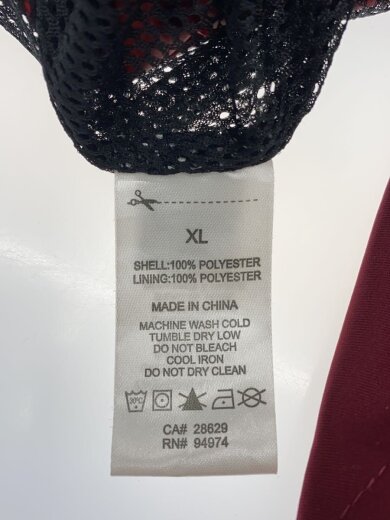 商品画像：ジャケット/XL/ポリエステル/RED/115419 4