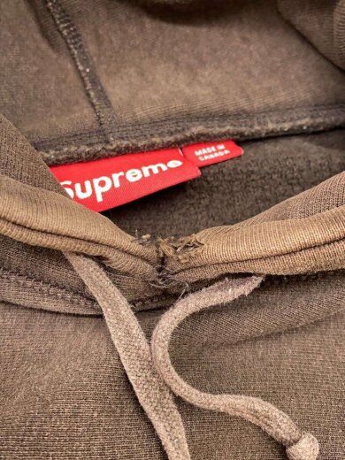 商品画像：Suede Collegiate Logo Hooded Sweatshirt/パーカー/XL/コットン/BRW// 7