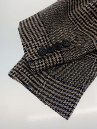 商品画像：コート/40/リネン/BRW/チェック/19AW-JK06-B CABANA 5